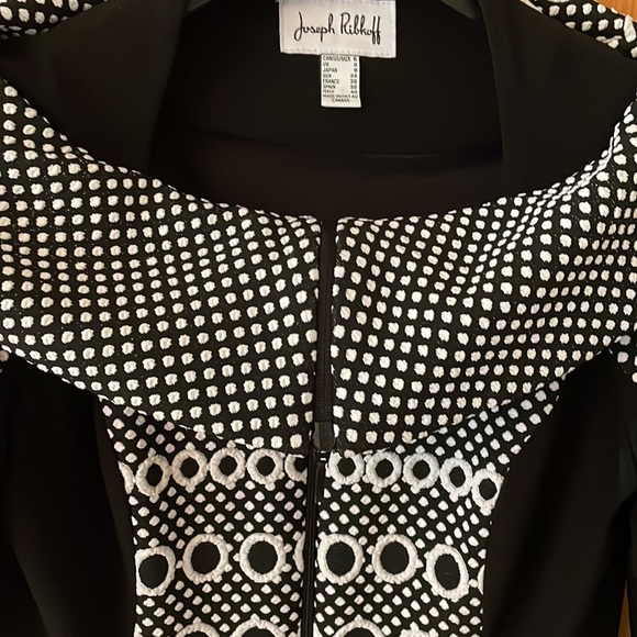 Joseph ribkoff black and white blazer - Picture 8 of 8
